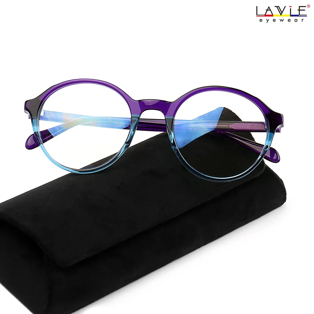 

2018 новый дизайн модные женские ацетатные очки ручной работы Модные Цветные оправы для очков для молодых женщин и девушек роскошные круглые очки по рецепту