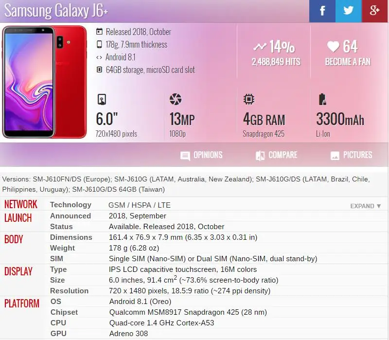 Для Samsung Galaxy J6 + J610 SM J610F J610FN ЖК экран Замена для PLUS дисплей Оригинал|Экраны