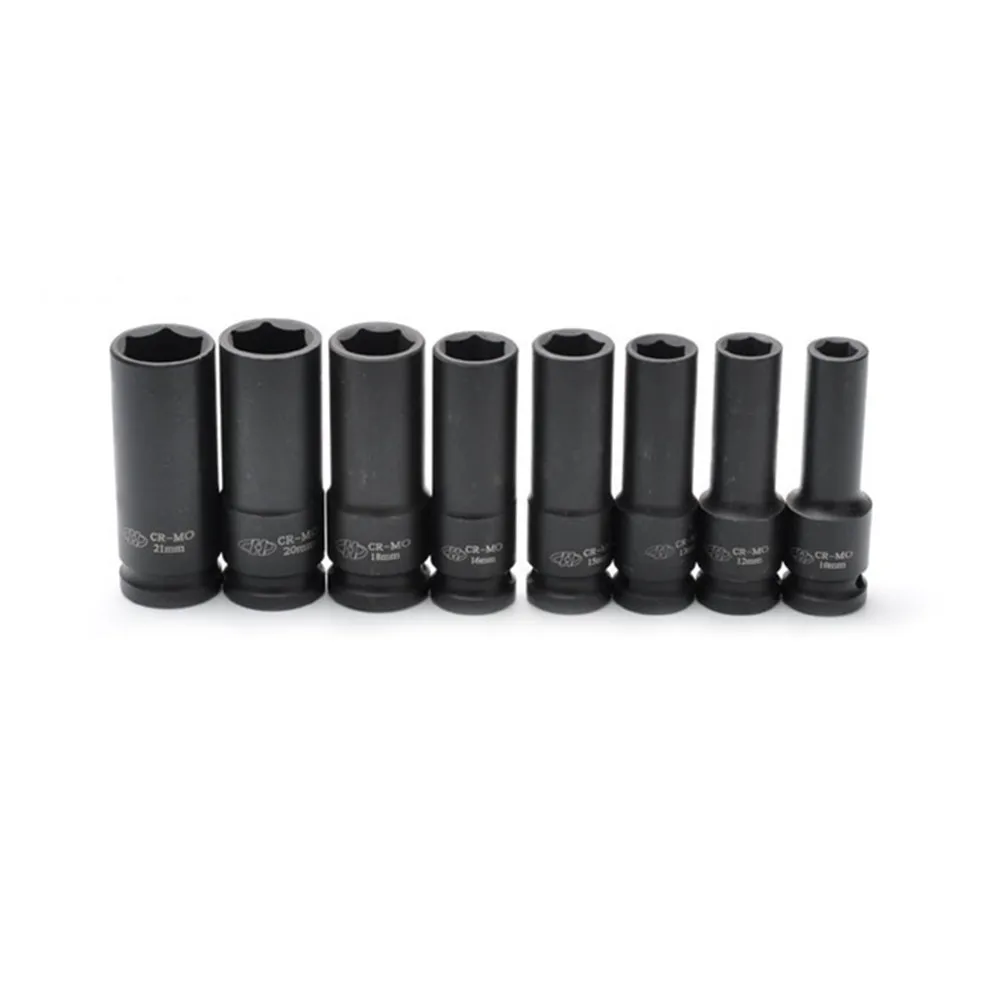 Большая стрелка HUAFENG 1/4 &quotDR.Impact глубокая розетка 6 точек ось гайка гнездо 78 мм 8 9 10