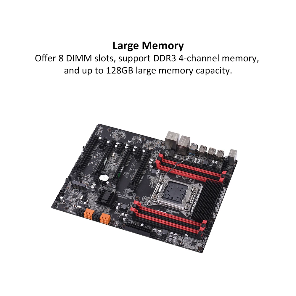 X79Z-V161 материнская плата EATX ECC LGA2011 SATA 3,0 USB 3,0 порты материнская плата DDR3 128 ГБ Объем памяти для компьютера