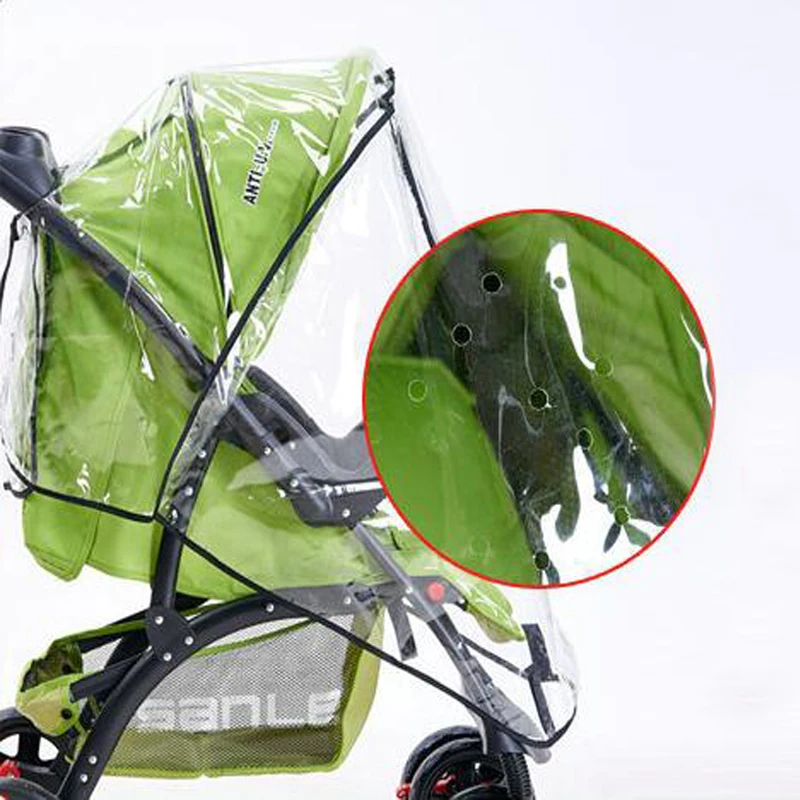 Удивительная детская коляска непромокаемые чехлы ветрозащитные/пылезащитные
