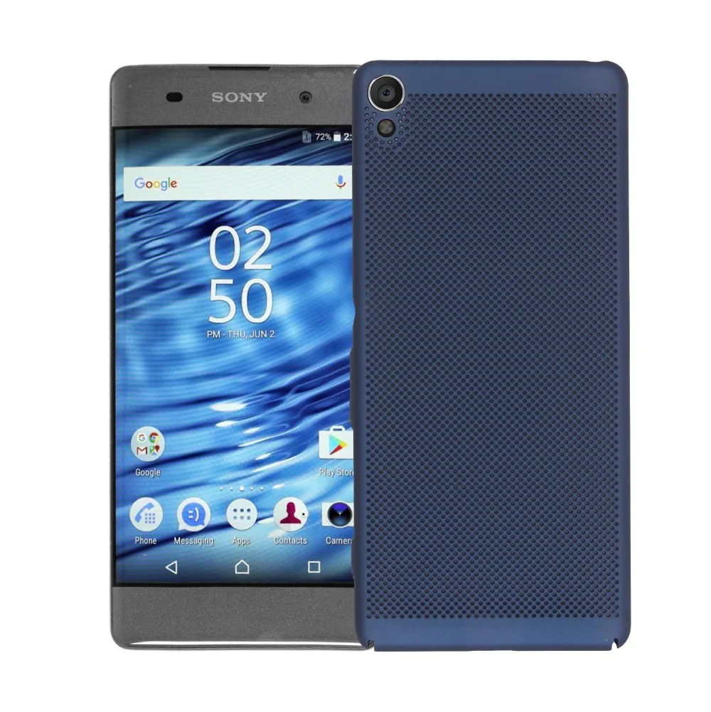 Чехол для Sony Xperia XA XZ XA1 C6 TPU Жесткий задней панели теплоотвод дышащий ультра тонкий