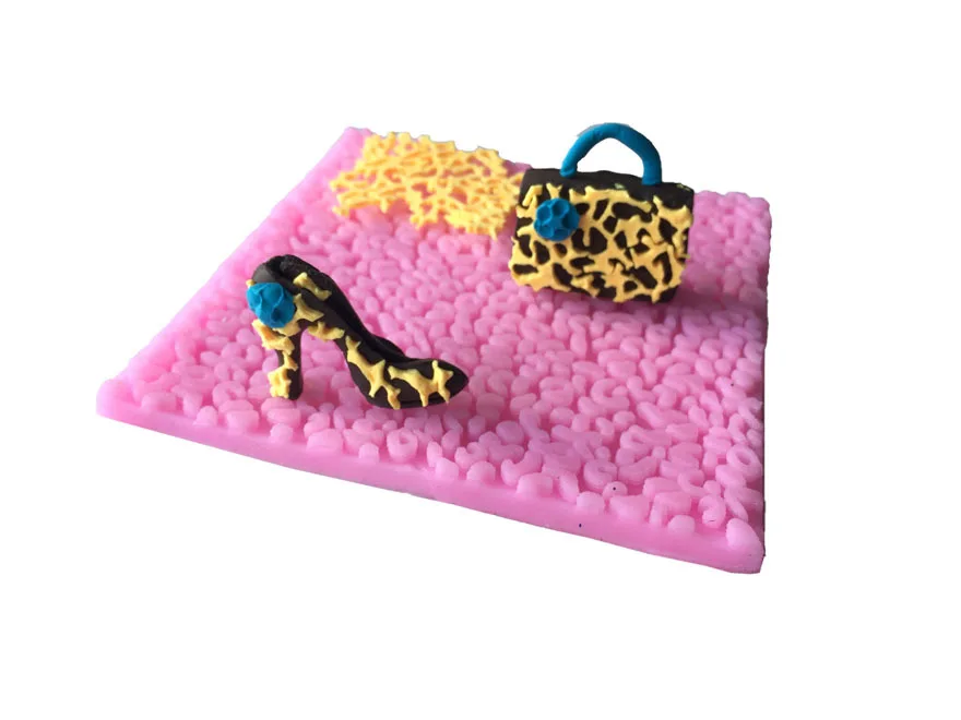 1PCS Leopard Texture Shape Silicone Cake Mold Lace Border Fondant Mould Cookware Non-Stick Decorating D081 | Дом и сад