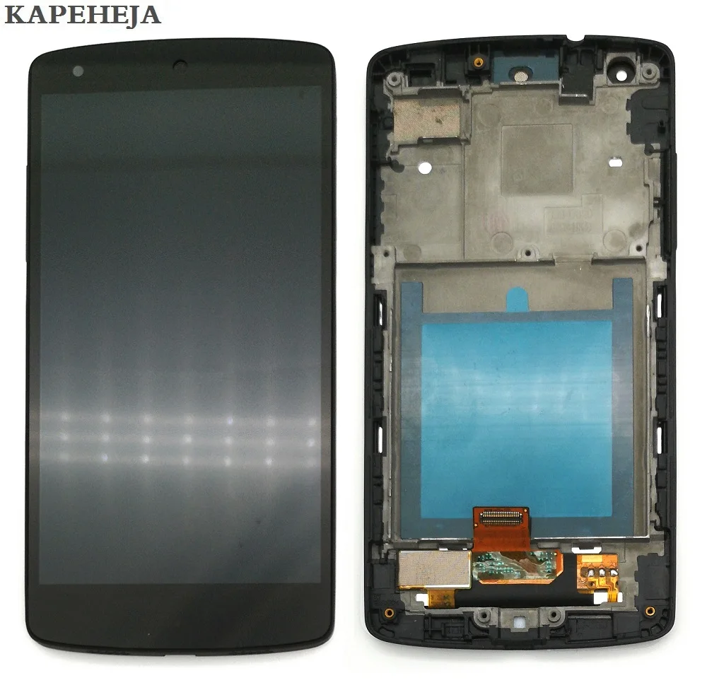 

4.95" For LG Nexus 5 D820 D821 LCD Display Touch Screen Digitizer Assembly with Bezel Frame 12% off 5 pieces or more