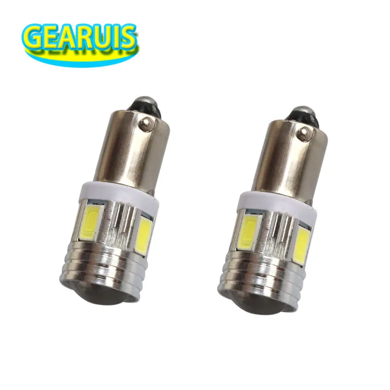 100X супер яркий T4W BA9S 6 SMD 5630 5730 6SMD светодиодный клиновидный светильник лампа для