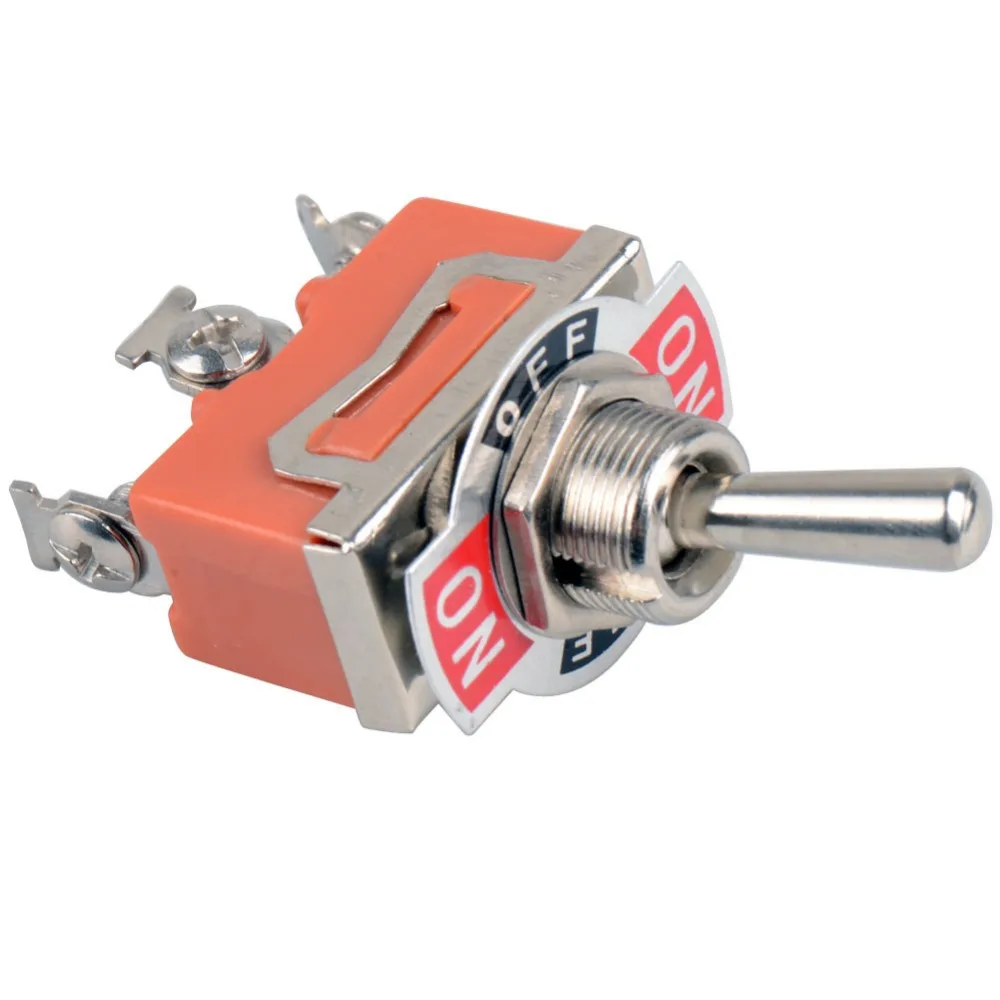 1 шт. 3 Pin ВКЛ ВЫКЛ на х слойный тумблер 15A 250V AC оранжевый P0.05|switch 15a|switch switchswitch 250v |