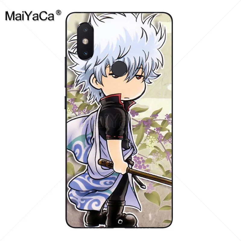 Чехол для мобильного телефона MaiYaCa Anime Gintama Gintoki с рисунком xiaomi mi 8 se 6 note3 redmi 5 5plus note