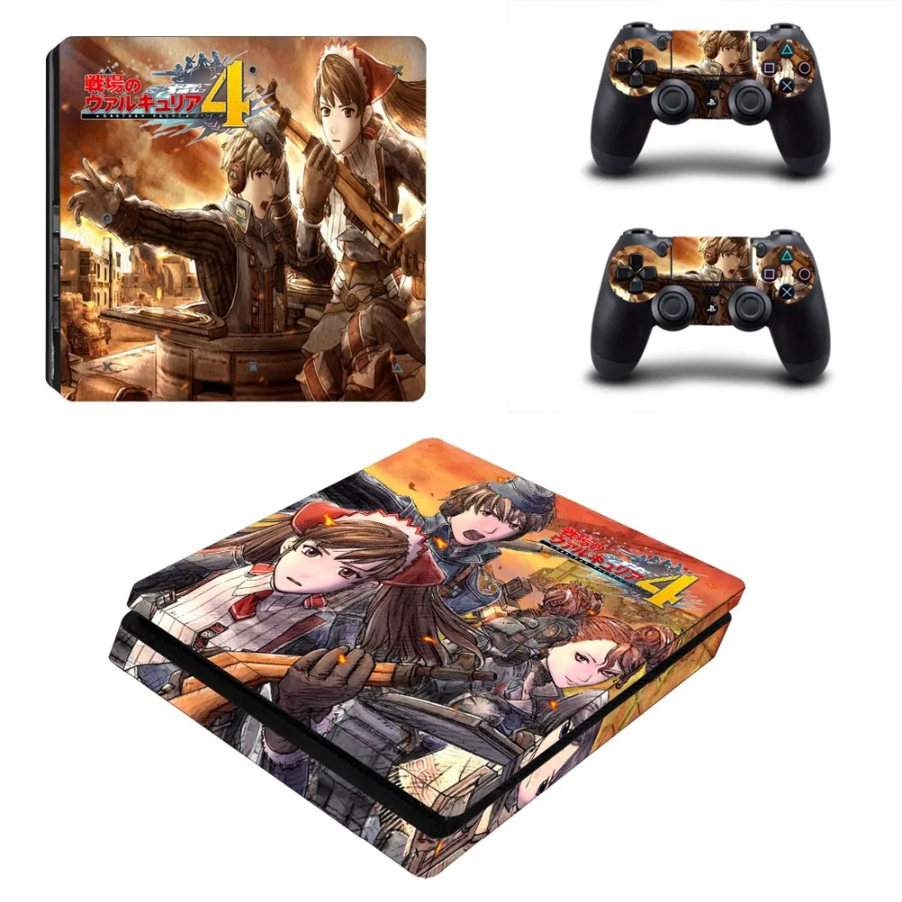 Наклейка Rise of Tomb Raider PS4 Slim Skin Виниловая наклейка для консоли Playstation 4 и 2