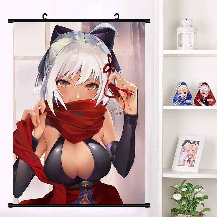 Аниме Fate/Grand для Okita Souji изменить Косплэй наклейки на стену панно настенные