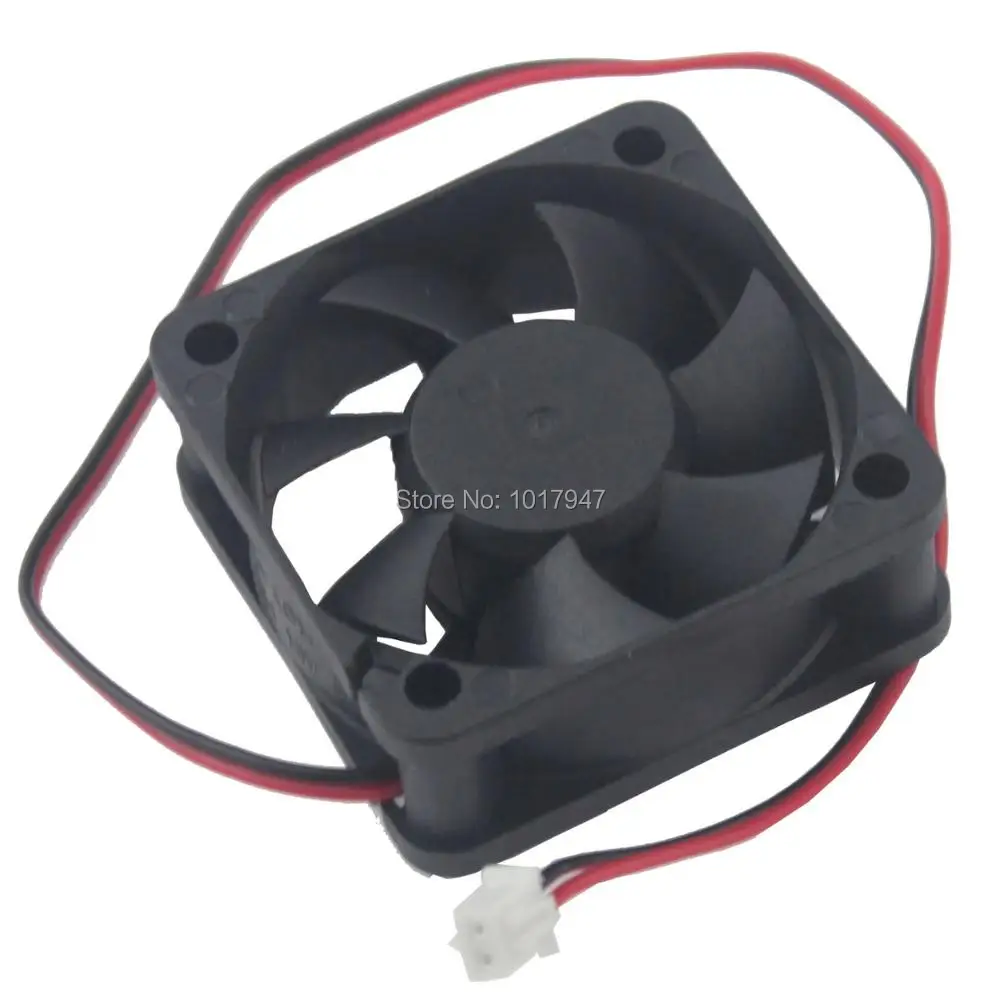 2 pieces set Gdstime DC 12V 2Pin 5cm 50mm x 20mm 5020 Ball Bearing Heatsink Cooling Cooler Fan | Компьютеры и офис