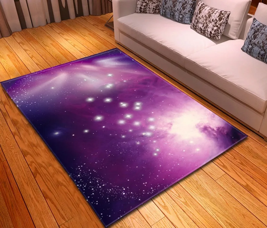 20 Простой Таинственный Звездное ковер для гостинной спальни столовая rugs and carpets шелковистый для дома, гостиной Космический galaxy ковер - Цвет: 20