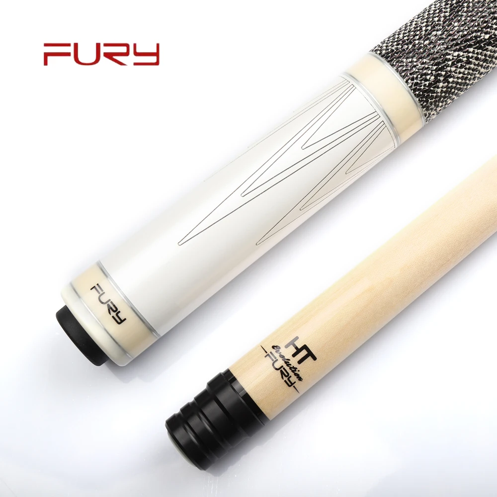 

FURY LA Billiard Pool Cue Snakeskin American Black 8 Ball 16 Color Billiard Bar Laser Butt Billar Stick Kit with Case China