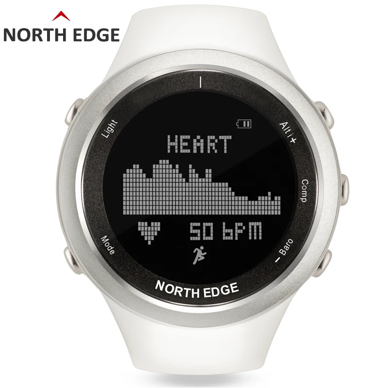 NORTHEDGE цифровые часы женские спортивные умные альтиметр барометр термометр