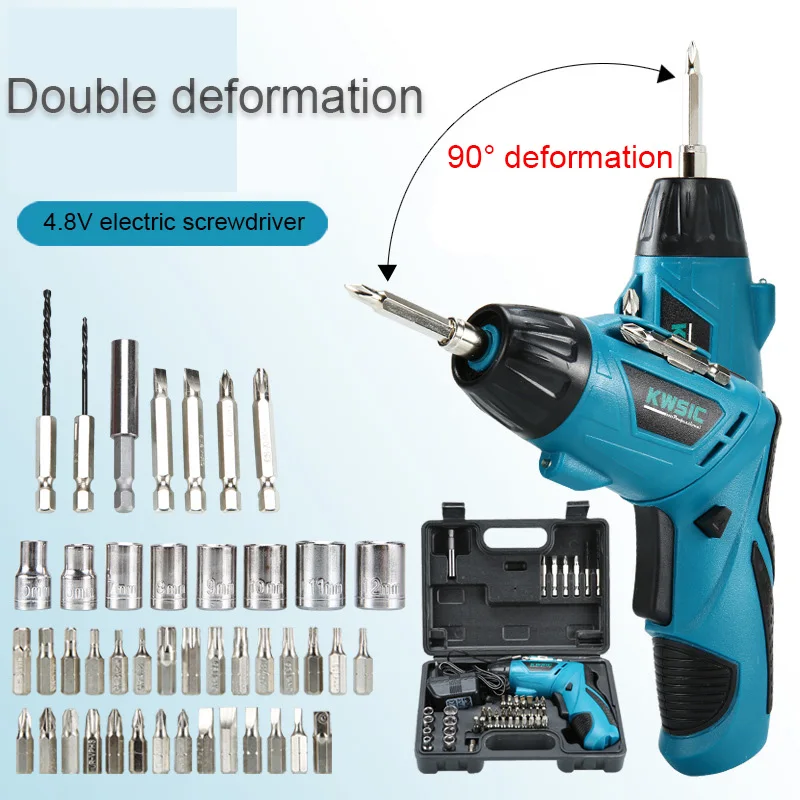 Хит! 4 8 В Беспроводная отвертка мини беспроводные бытовые электроинструменты