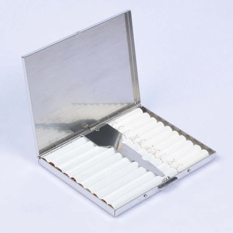 10 сигарет изготовлены из нержавеющей стали металла для мужчин и женщин