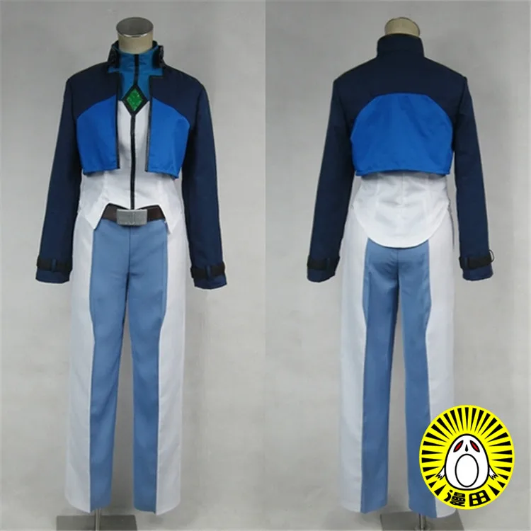 

Free shipping Cartoon Anime GUNDAM 00 Season 2 Cosplay Setsuna F Seiei Cos Woman Man Halloween Party Cosplay Costume