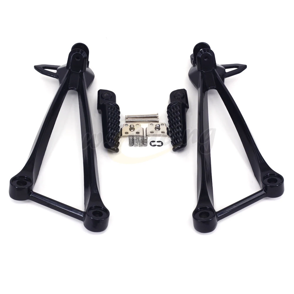 Подножки для мотоцикла Задние подножки педалей KAWASAKI ZX6R 2009 2012 2011 ZX10R 2008 2010 09 10|rear foot