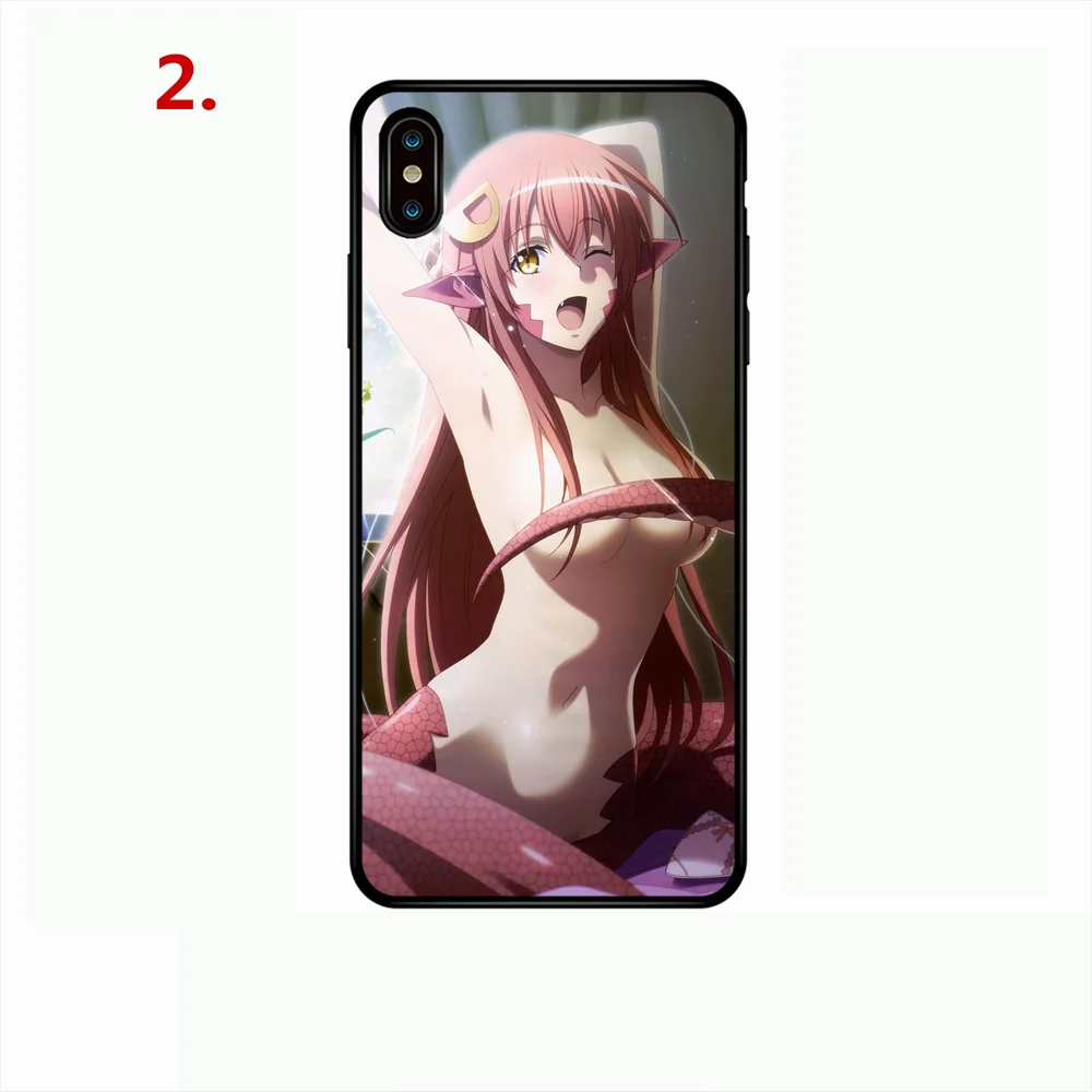 2 Мягкий чехол для телефона Monster Musume No Iru Nichijou для Iphone XR XS X 6 7 8 Plus OPPO VIVO HUAWEI XIAOMI - Цвет: 2