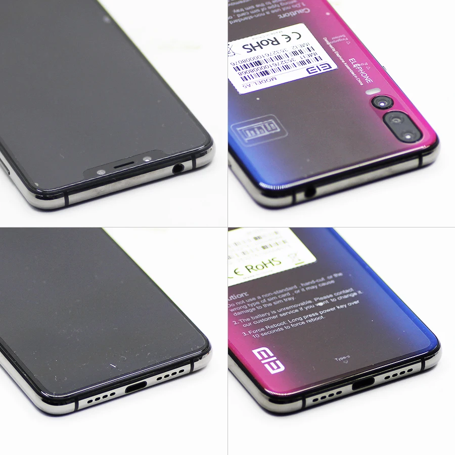 Elephone A5 6,1" Android 8,1 P60 MT6771 четырехъядерный 6 ГБ ОЗУ 128 Гб ПЗУ 12MP+ 20MP распознавание лица отпечаток пальца 4G OTG Мобильный телефон