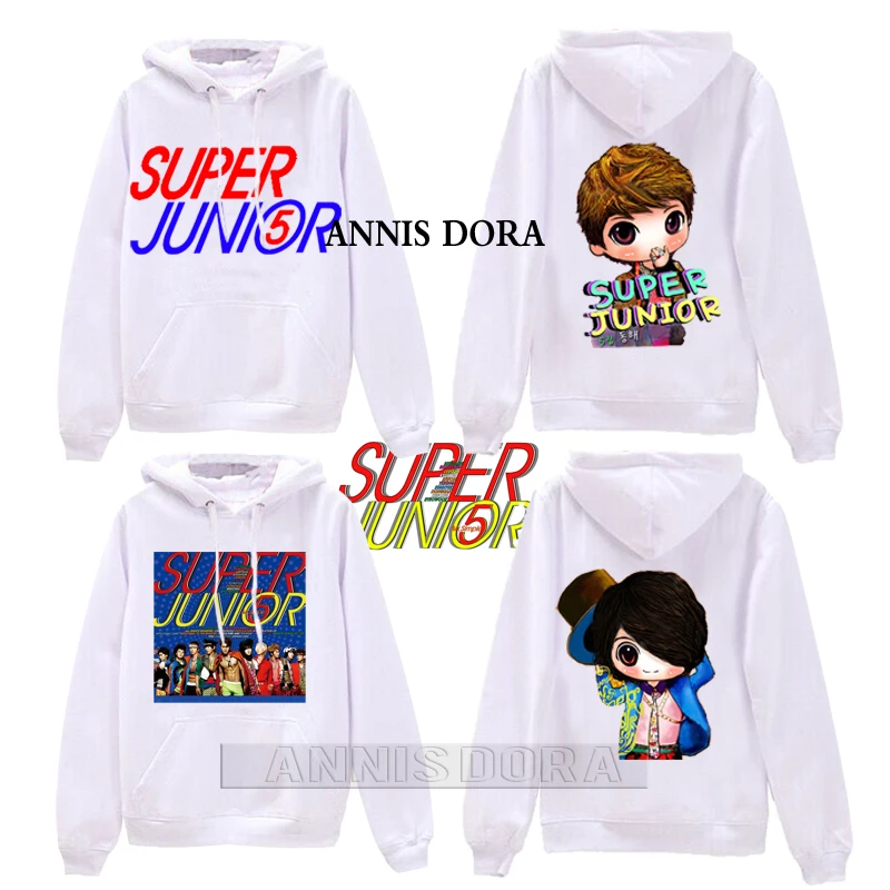 Super Junior SJ heechul Donghae Eunhyuk kyuhyun leeteuk 5TH Logo Hoodie|logo hoodie|hoodie hoodyhoodie logo |