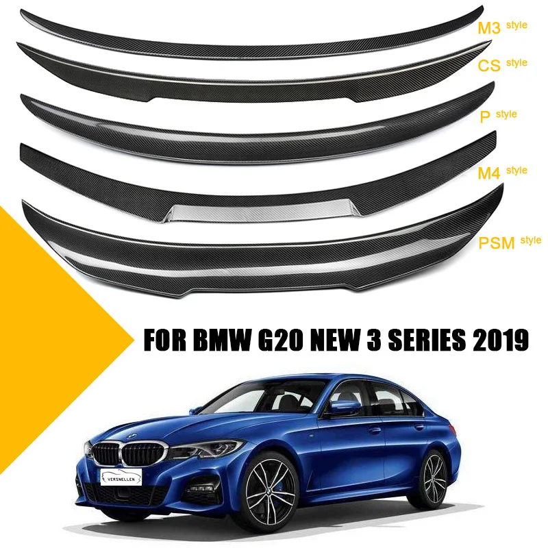 Высокое качество для BMW новый 3 серии спойлер CS M4 m3 P Дизайн psm G20 2019 углеродного