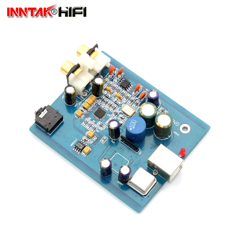 HIFI ES9018K2M SA9023 USB DAC декодер доска внешняя звуковая карта Поддержка 24Bit 92k