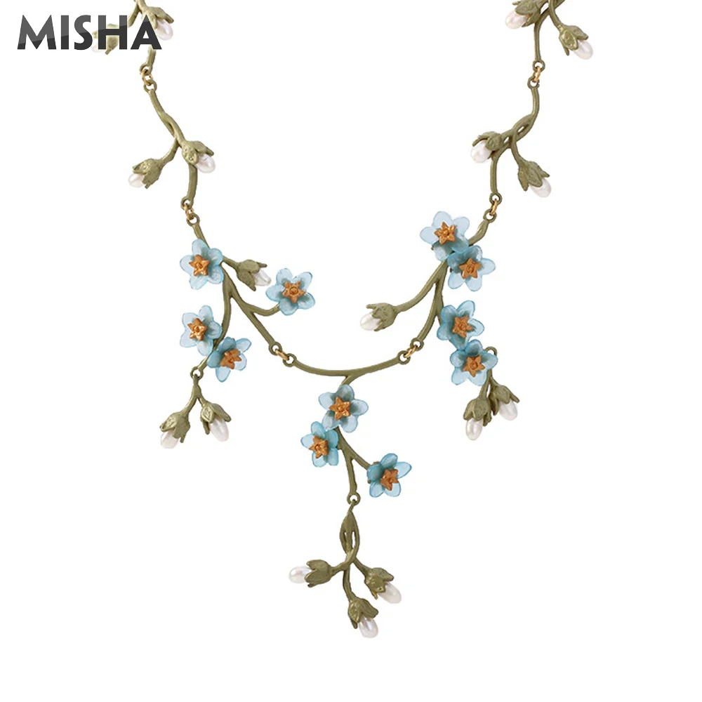Модное ожерелье с подвеской MISHA ручная работа не цветы ювелирные изделия
