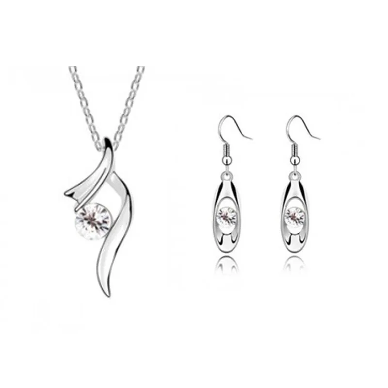 Новинка 2014 свадебные комплекты ювелирных изделий ожерелья подвески