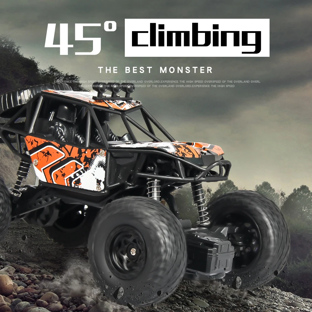 

2.4G RC Car Four-Wheel Drive Buggy Climbing Car High-Speed RC Drift Strong Climbing Ability Remote Control Car Toys for children
