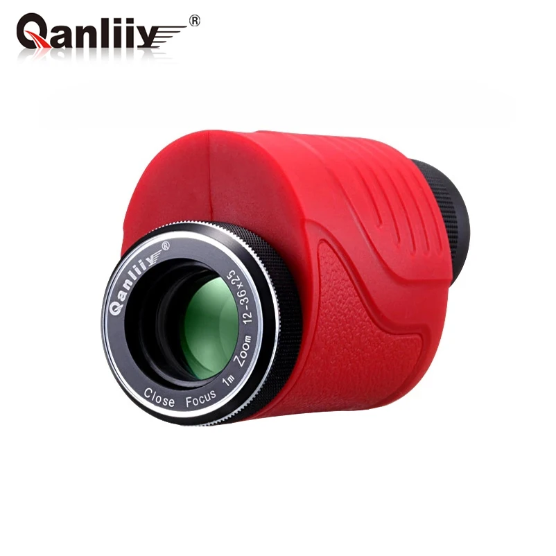 Qanliiy 12 36x25 Dv Стиль Двойной фокус Мощный монокулярный телескоп Hd Дневной обзор