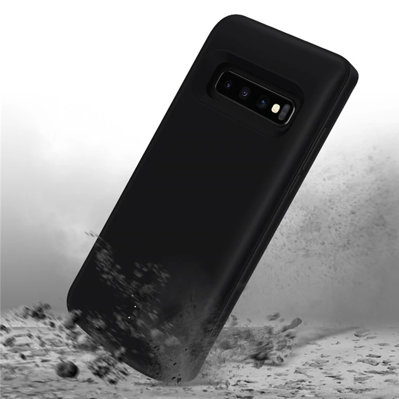 Чехол для Samsung Galaxy S10 Plus зарядное устройство смарт 6000 мАч внешний аккумулятор