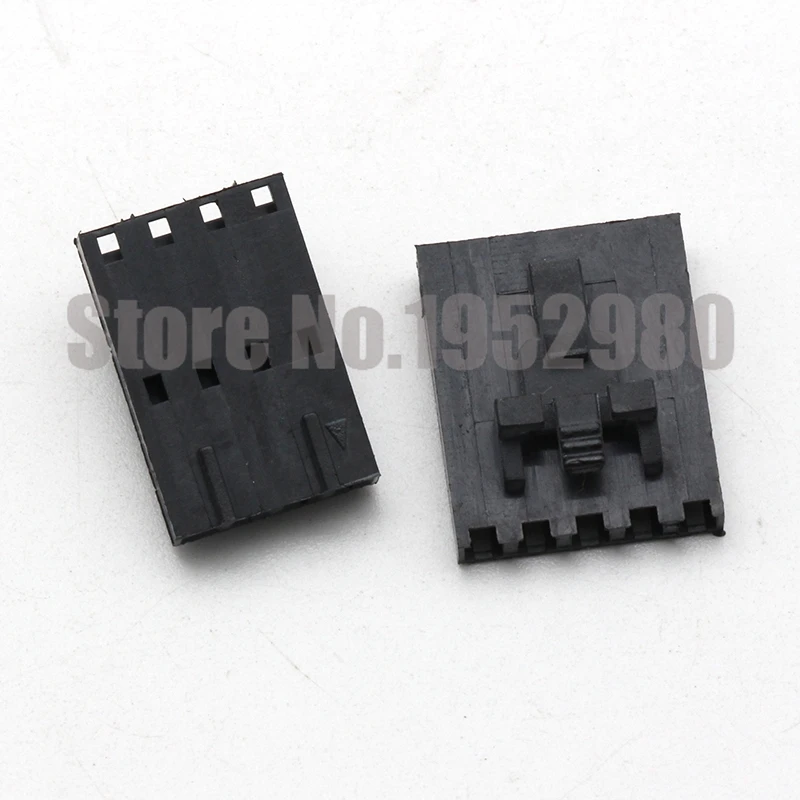 100 шт. MX2.54 Dupont корпус 2/3/4/5/6/8Pin с пряжкой ремня 2 54 мм однорядный|Соединители| |