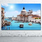 Декоративные картины Венеция Италия городской пейзаж Искусство стены плакат