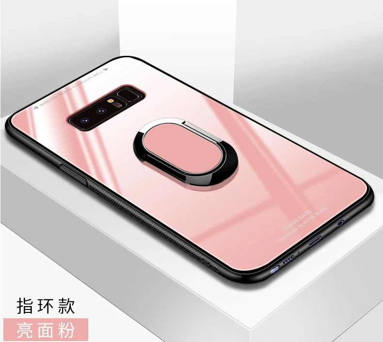 Чехол для Samsung Galaxy Note 10 8 9 S20 S10 S9 S8 Plus s7 Edge стеклянный чехол A50 A70 A40 A30 A20 A10 A6 A8 Lite