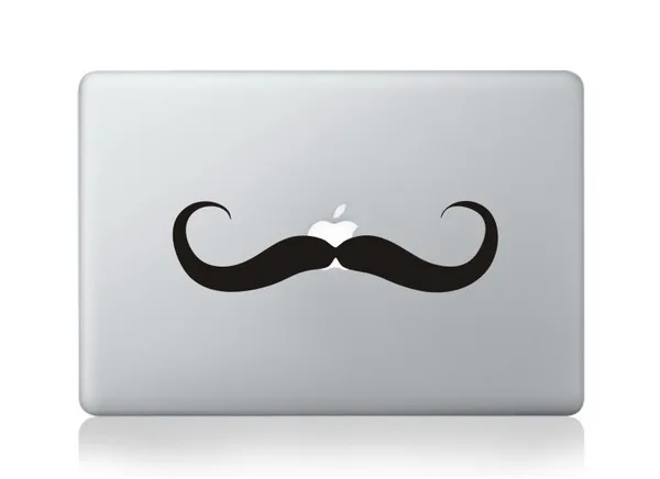 Частичная декоративная наклейка для ноутбука Macbook Pro 13 15, наклейка для ноутбука Macbook Air retina 11 13 15 - Цвет: MB-black-Part C(131)