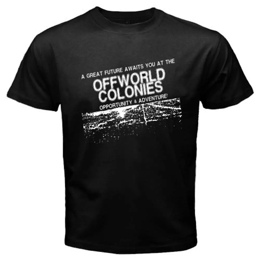 New Blade Runner 80's Movies Film Men's Black T-Shirt Size Cartoon t shirt men Unisex Fashion tshirt free shipping funny | Мужская