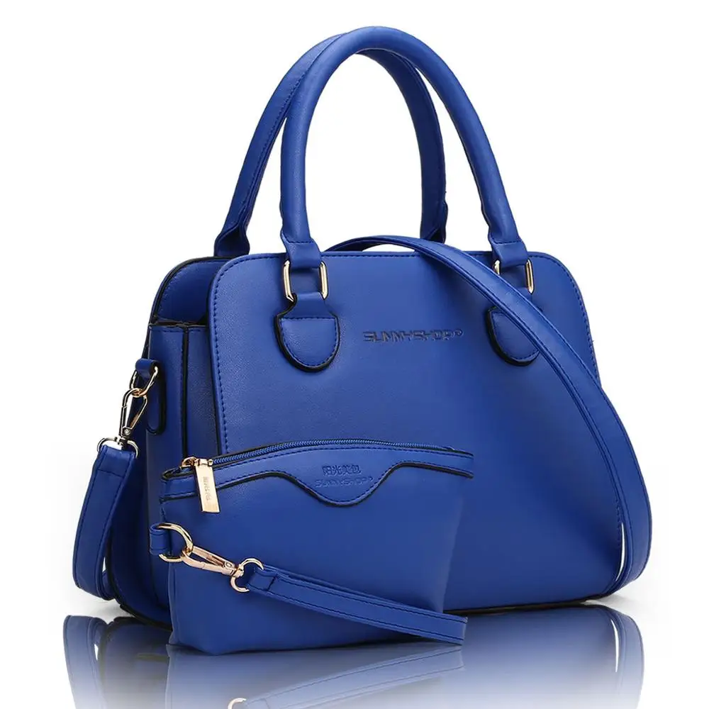 Высокое качество 2 сумки/комплект женские сумки через плечо высококачественные