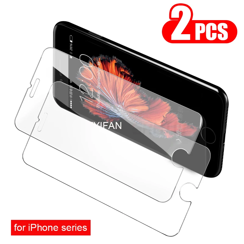 Закаленное стекло для Apple Iphone 6 6s 7 8 Plus S 2 шт.|Защитные стёкла и плёнки телефонов| |