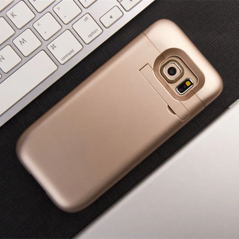 Для Samsung S6 Случае Мощность 4700 мАч Внешнее Зарядное Устройство Батареи чехол Galaxy
