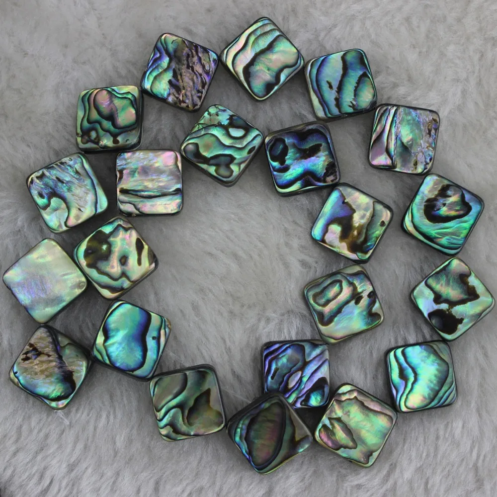 Ромбовидные бусины из натуральной оболочки павы 1 нить 8-18 мм незакрепленные для