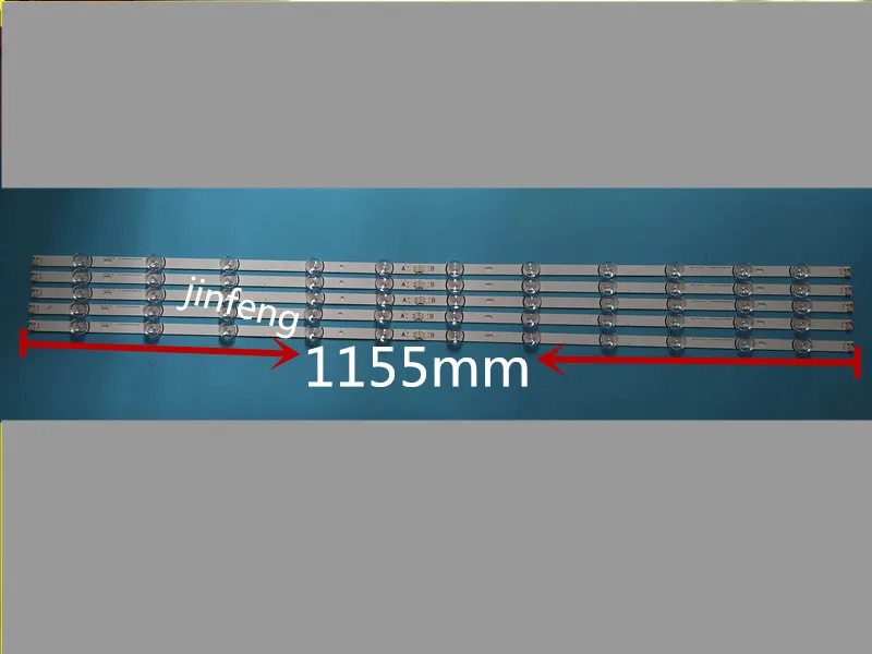 Светодиодная лента для подсветки LG 55 дюймов, 1155 мм, Innotek DRT 3.0 LG 55LF595 0 lg 55gb6500 LC550DUE 6916L-1991A 6916L-1992A