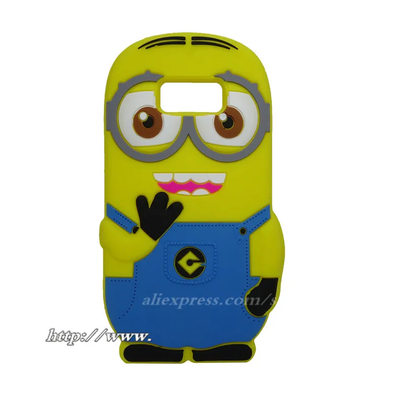3D силиконовый чехол мультфильм для Samsung Galaxy S8 Чехол задняя крышка мягкие В виде