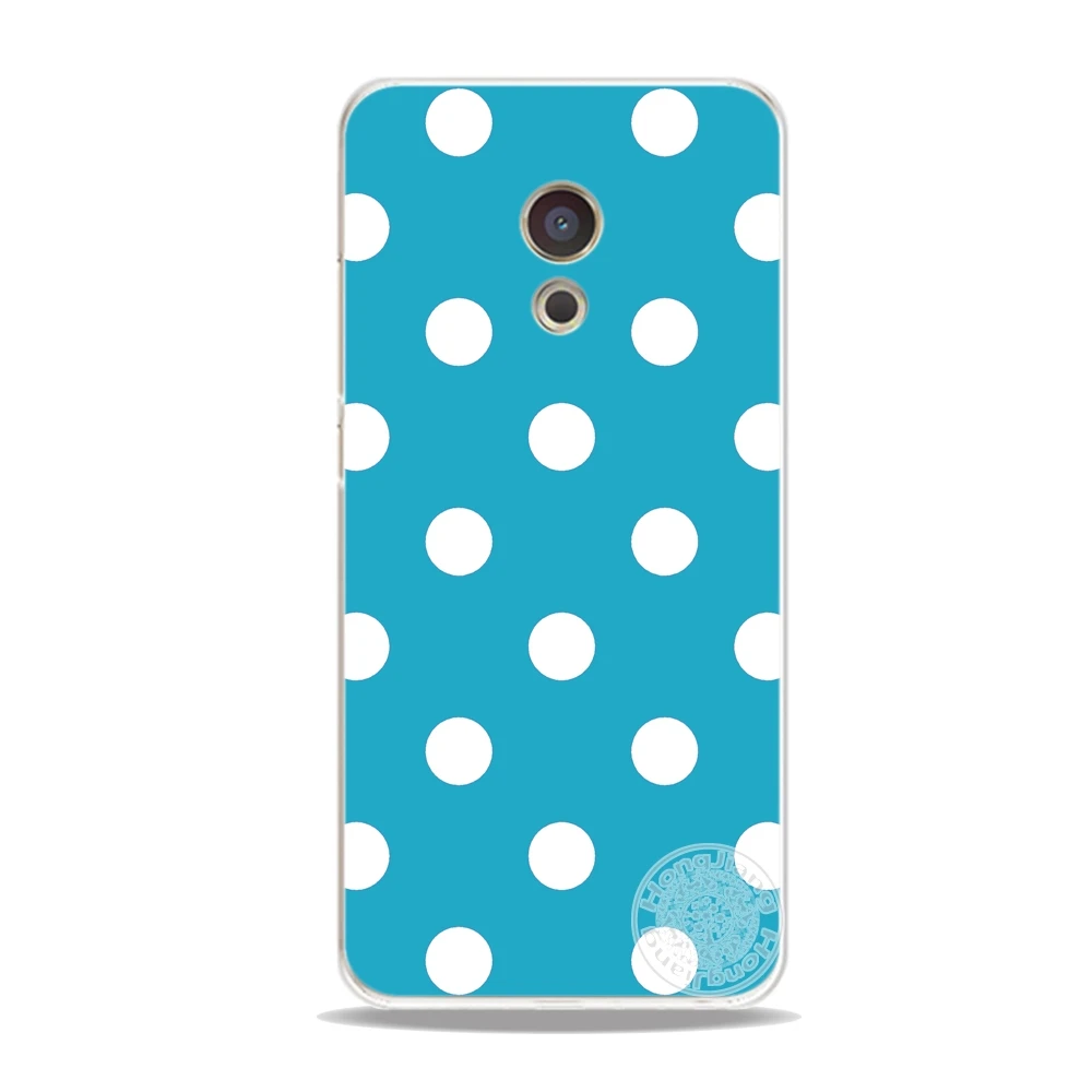HAMEINUO дизайн полька в горошек чехол для телефона Meizu M5 M5S M6 M2 M3 M3S MX4 MX5 MX6 PRO 6 5 U10 U20 note