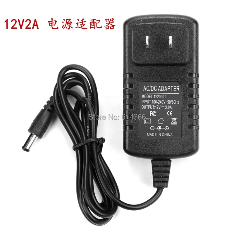 1 шт. 12v2a Импульсный источник питания Светодиодный источник питания 12 В Источник питания 12v2a адаптер питания 12 В 2a маршрутизатор