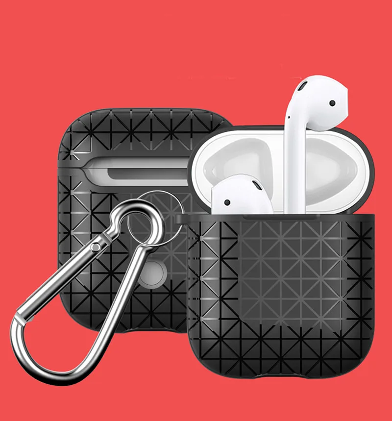 ТПУ силиконовый чехол для беспроводных наушников Bluetooth AirPods 1 защитный аксессуары