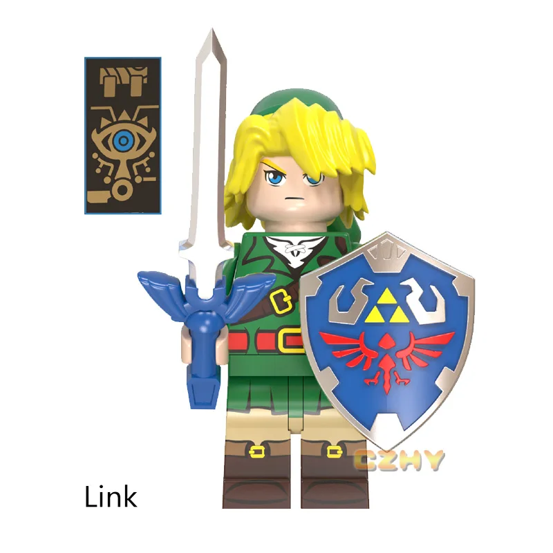 WM635 Поп фигурки легенда о Зельде игра принцесса Zelda Link строительные блоки маленькие куклы игрушки для детей подарок WM6053 - Цвет: WM635
