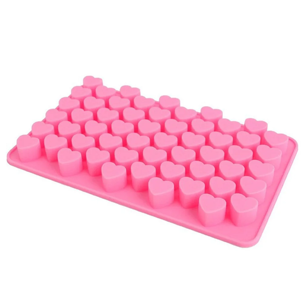 1 шт. 55 отверстий антипригарная силиконовая шоколадная форма для торта в форме