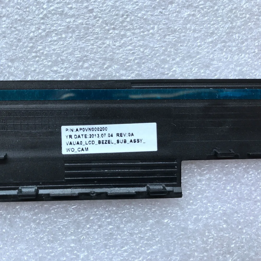 100% для Dell Latitude E7440 7440 LCD передняя панель B крышка отделка без веб камеры отверстие