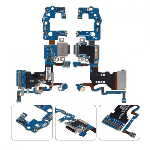 S9 G960F OEM/ заводской зарядный порт/док-станция/Джек гибкий кабель для Note 9/Note 8/S9/S8/S7 Edge/S7 - Цвет: S9 G960F