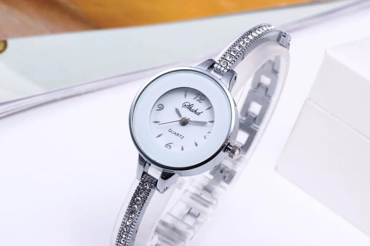 Женские кварцевые часы Ms модные с браслетом из кирпича повседневные мелким